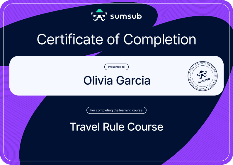 Become AML certified<br/> with our free online course